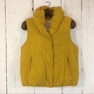 Pilcro and the Letterpress Corduroy Puffer Vest